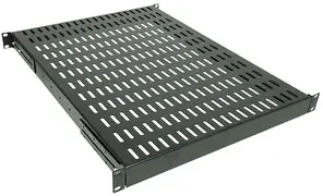 LogiLink Etagère 19" pour charges lourdes, 1 U, (P)800 mm