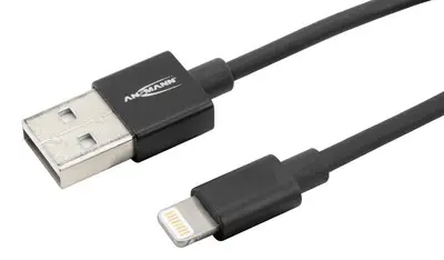 ANSMANN Câble de données & de charge, Apple-Lightning-USB-A