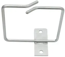 LogiLink Anneaux guide câbles, 100 x 100 mm, argent, zingué