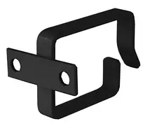 DIGITUS Etrier de câble en tôle d'acier, 44 x 100 mm, gris