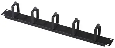 DIGITUS Panneau guide-câble 19", 1U, 5 étriers guide-câble