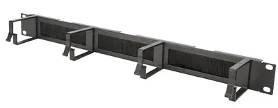 DIGITUS Panneau guide-câble 19", 4 étriers guide-câble
