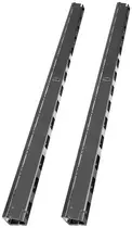 DIGITUS Canal de câble 19", 42 U, tôle d'acier, (RAL9005)