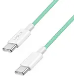 LogiLink Câble USB 2.0, USB-C - USB-C, 1,0 m, vert
