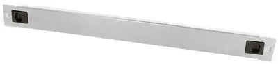 LogiLink Panneau plein 19", 1 U, en métal, noir (RAL9005)