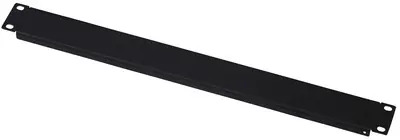 DIGITUS plaque de recouvrement 19", 2 U, (RAL 9005), noir