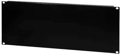 LogiLink Plaque obturatrice 19", 4 U, noir (RAL9005)