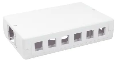 LogiLink Boîtier en saillie pour module keystone, 12 ports
