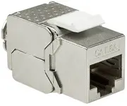 LogiLink Module Keystone Cat.6A, classe EA, blindé, gris