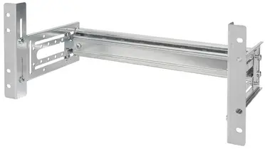 DIGITUS Support de rail DIN 19", avec rails DIN, 4U