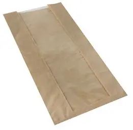 STARPAK Sachet à pain "pure", 580 x 120 x 50 mm, marron
