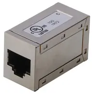 DIGITUS Adaptateur modulaire cat. 6, blindé, 2x RJ45