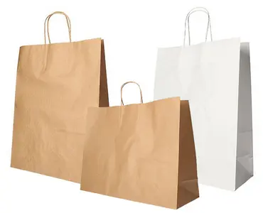 PAPSTAR Sac en papier, 400 x 320 x 120 mm, brun