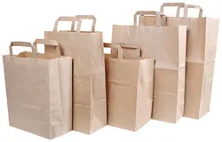 NATURE Star Sac en papier Strong, 320 x 170 x 440 mm, brun