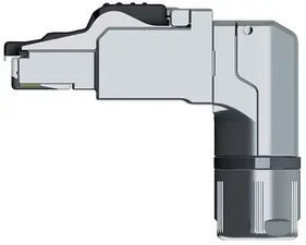 Telegärtner Connecteur RJ45 MFP8 cat.6A 4x90 PROFINET,