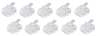 shiverpeaks BASIC-S Connecteur modulaire RJ12, non blindé