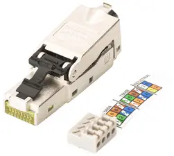 DIGITUS Connecteur RJ45, cat. 6A (profond)