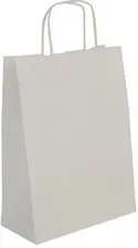 APLI Sac en papier, kraft, grand, blanc
