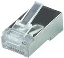 LogiLink Connecteur modulaire RJ45 Cat.6A, blindé, argent