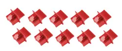 shiverpeaks Capuchon de protection pour fiche RJ45, rouge
