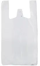 dm-folien Sac en plastique, en bloc, en HDPE, blanc
