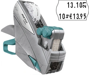 METO Étiqueteuse de prix Classic M 1626, 2 lignes