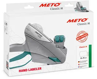 METO Étiqueteuse de prix Classic M 1626, 2 lignes