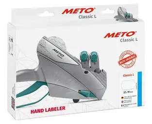 METO Étiqueteuse Classic L 2332, 2 lignes, 23 caractères