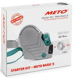 METO Étiqueteuse de prix Basic S 822, kit de démarrage
