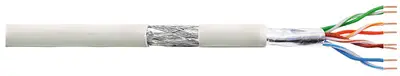 LogiLink Câble Patch, Cat.5e, SF/UTP, 305 m, gris