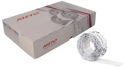 METO Vordruck-Etiketten für Preisauszeichner, 26 x 16 mm