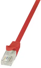 LogiLink Câble patch EconLine, Cat. 6, U/UTP, 5 m, rouge