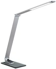 PAPERFLOW Lampe de table à LED OLGA, socle, gris