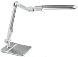 PAPERFLOW Lampe de table à LED SANA, socle, argent