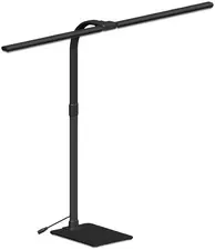 Hansa Lampe de bureau à LED Novano, pied, noir