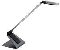 MAUL Lampe de bureau à LED Maulsolaris, socle, argent