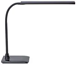 MAUL Lampe de bureau à LED MAULpirro, avec socle, noir