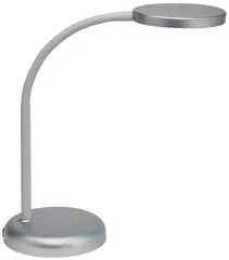 MAUL Lampe de bureau à LED MAULjoy, socle, argent