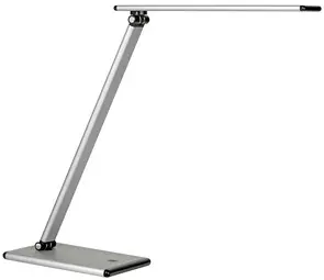 UNiLUX Lampe de bureau à LED TERRA, couleur: gris métallisé