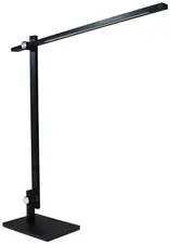 UNILUX Lampe LED de bureau LUMILIGHT, socle, noir