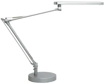 UNiLUX Lampe de bureau à LED MAMBO LED 2.0, gris métallisé