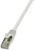 LogiLink Câble patch, Cat. 6, F/UTP, 5,0 m, gris, gaine en