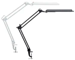 MAUL Lampe de bureau LED MAULatlantic, avec pied de serrage