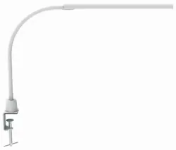 MAUL Lampe de bureau à LED MAULpirro, avec pince, blanc