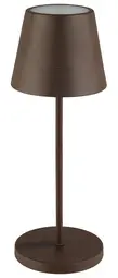 APS Lampe de bureau rechargeable à LED MERLE, rouille