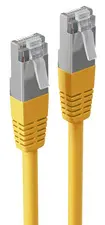 shiverpeaks Cable patch BASIC-S, cat. 6, S/FTP, 10 m, jaune
