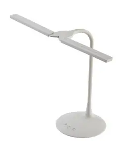 ALBA Lampe de bureau LED "LEDTWIN", rechargeable, blanc