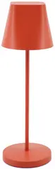 UNiLUX Lampe de table LED rechargeable AVA, sur pied, brique