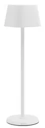 Securit Lampe de table LED rechargeable GEORGINA, blanc