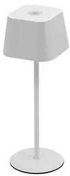 Securit Lampe de table LED rechargeable MALTE, blanc